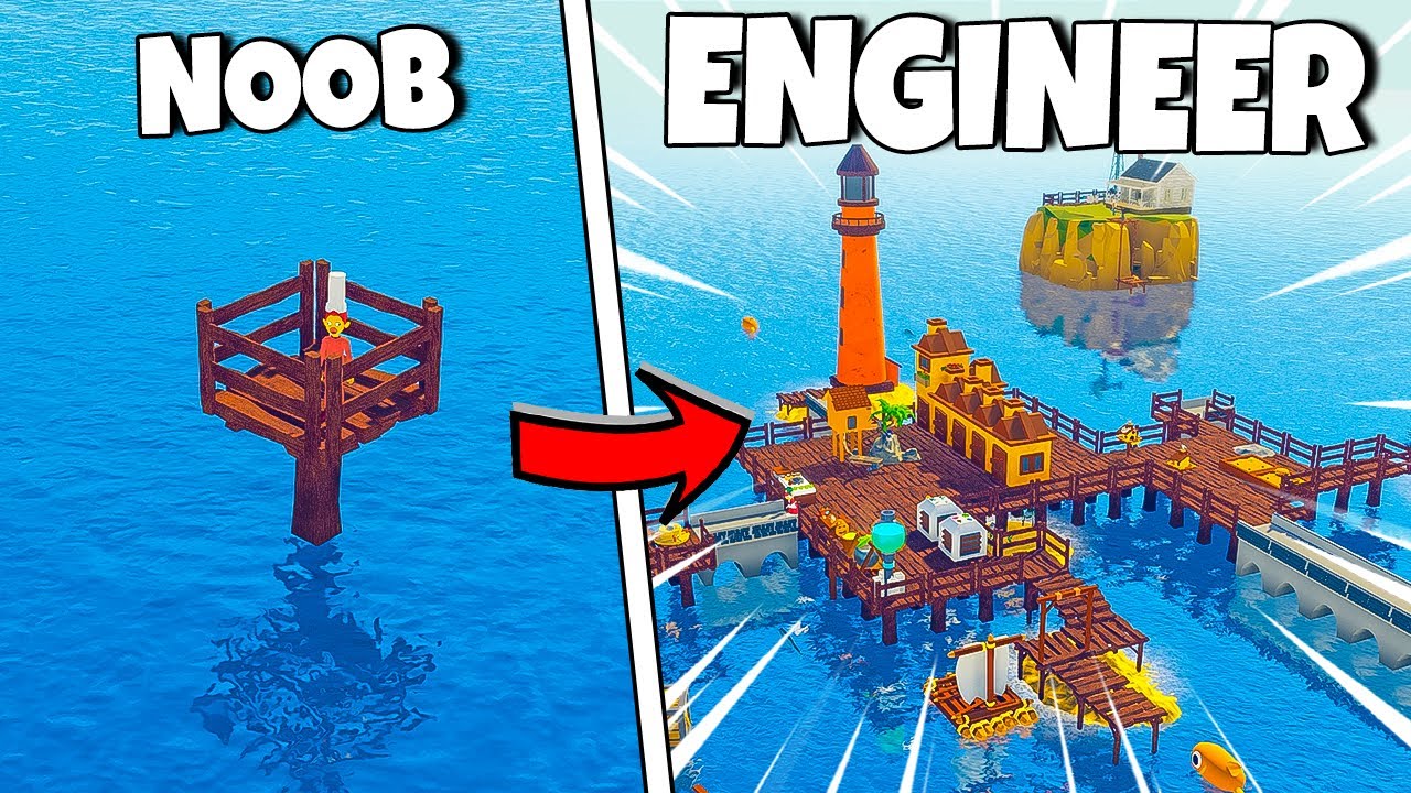 I built a city at sea from nothing...
