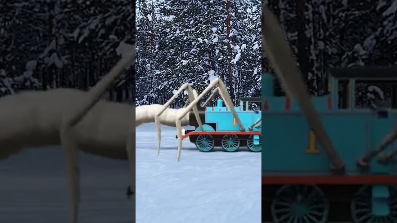 Злой Томас напал на маму /Evil Thomas Train attacked mom #shorts