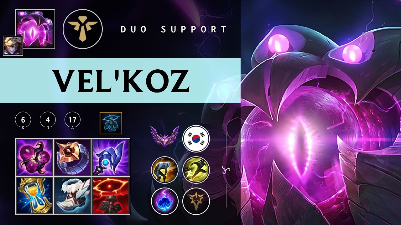 Vel'Koz Support vs Neeko - KR Master Patch 26.05