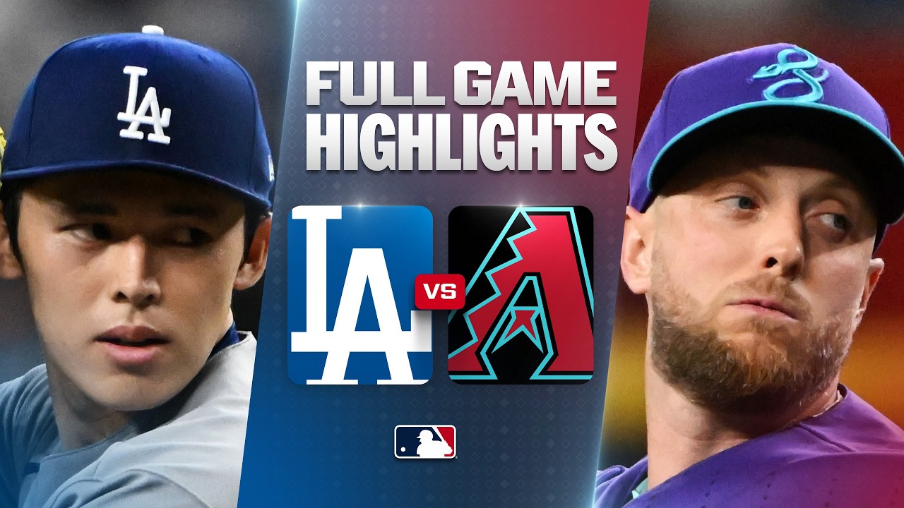 DODGERS vs. D-BACKS: Official Full Game Highlights (August 7) | 2026 MLB Season
