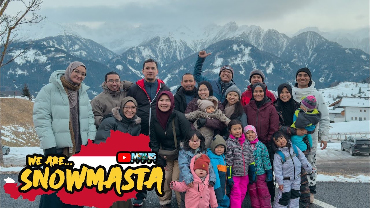 5 Keluarga Kumpul Ski/Snowboard di Austria - WE ARE SNOWMASTA!!!