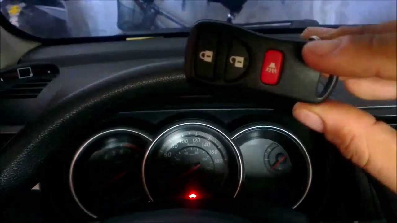 Configuração Chave Nissan / Nissan keyless system configuration