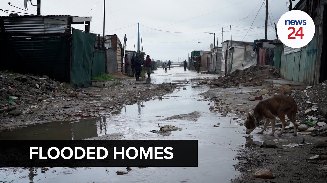WATCH | Western Cape residents left sleeping outside, in flooded homes after severe weather