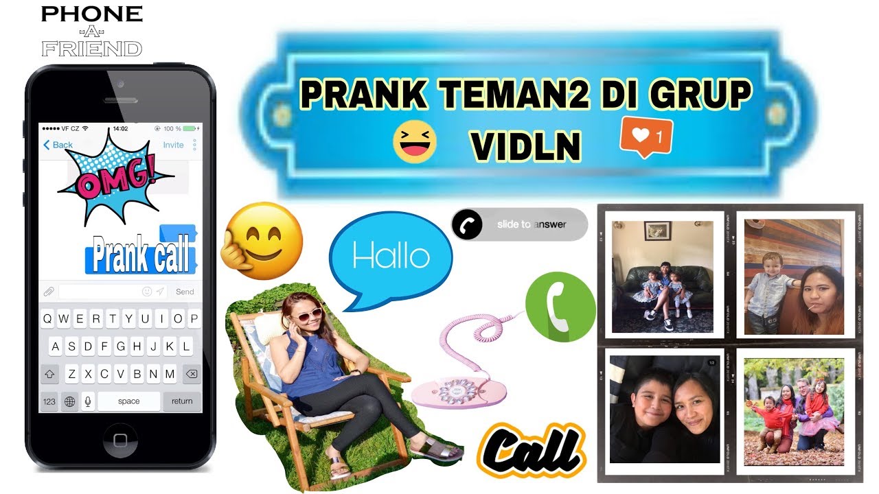 PRANK CALL 📲DENGAN VLOGGER INDONESIA DI LUAR NEGERI(VIDLN)