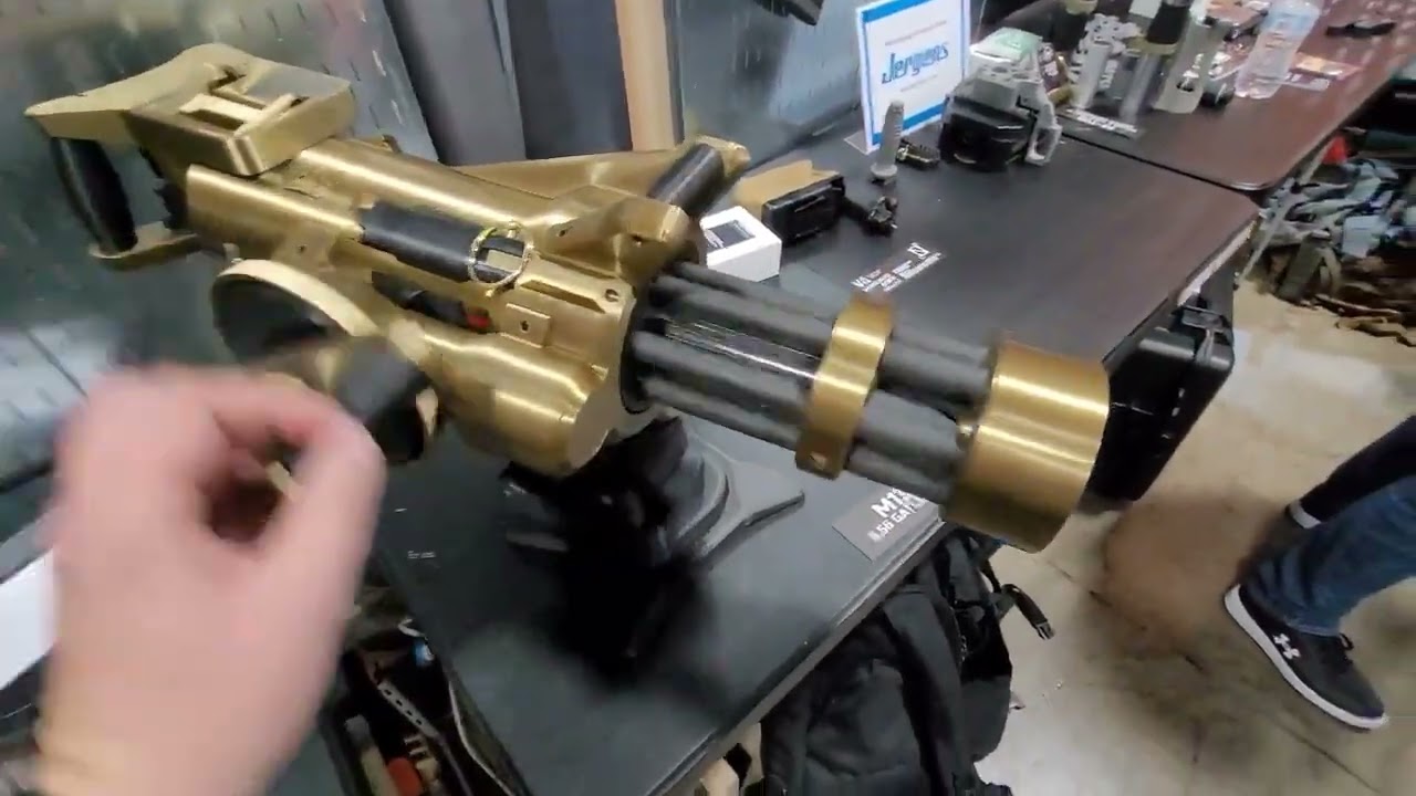 SHOT 2026: Nopel DIY 5.56 Gatling Gun