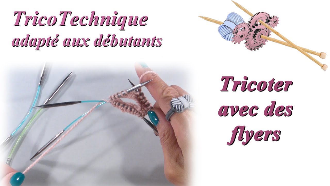 Tuto tricot : Tricoter avec des flyers