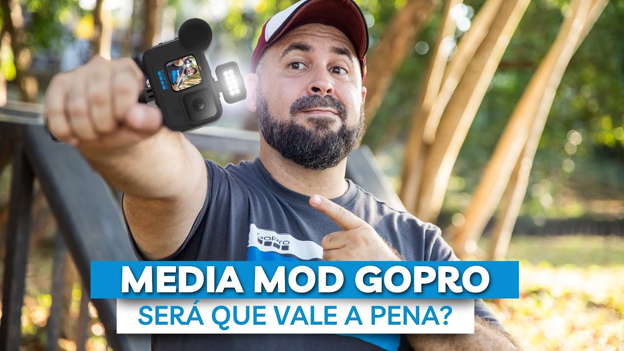 GOPRO MEDIA MOD | ESTUDIO DE CRIAÇÃO | REVIEW COMPLETO | #GOPRO #MEDIAMOD #VLOG #ESTUDIODECRIAÇÃO