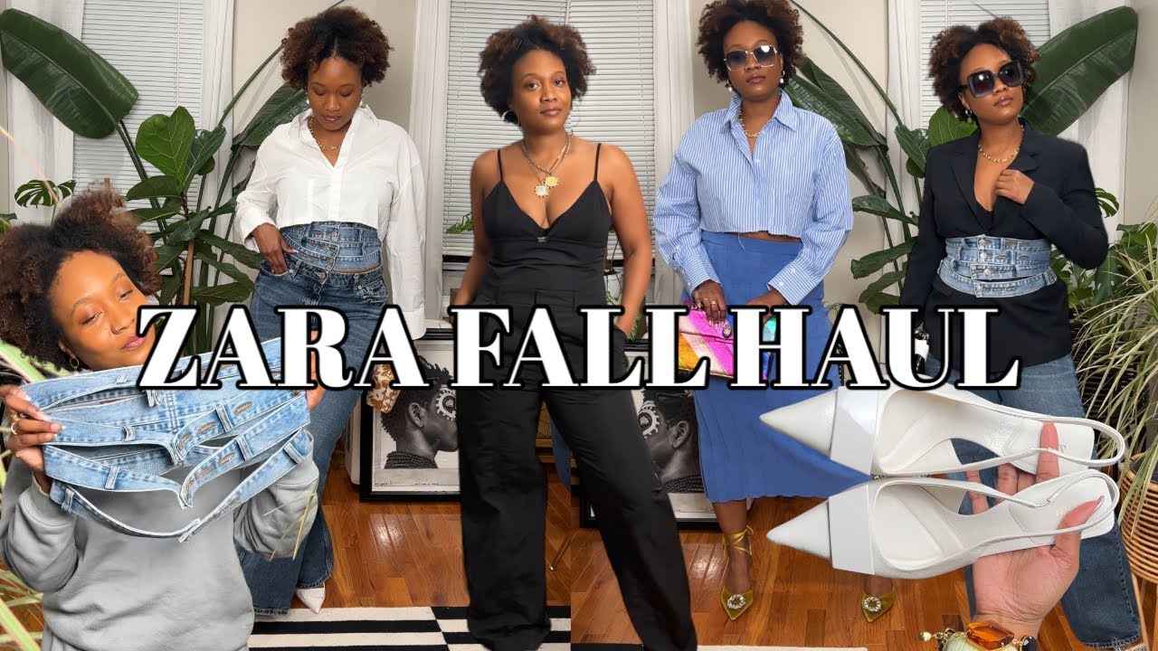 ZARA FALL STYLING HAUL | MIDSIZE FASHION try-on | New in trends