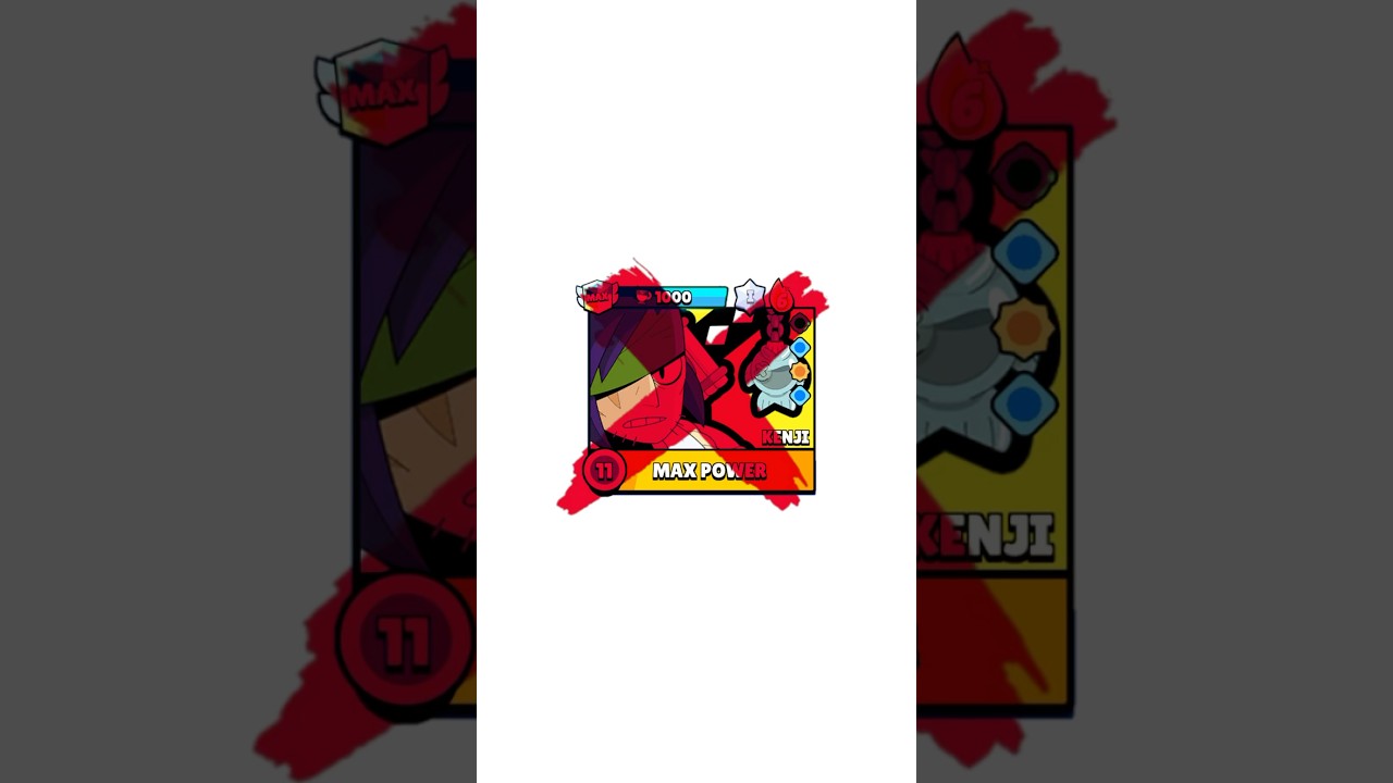 Secret Kenji NERF❌💀 Brawl Stars #shorts #brawlstars #brawltalk
