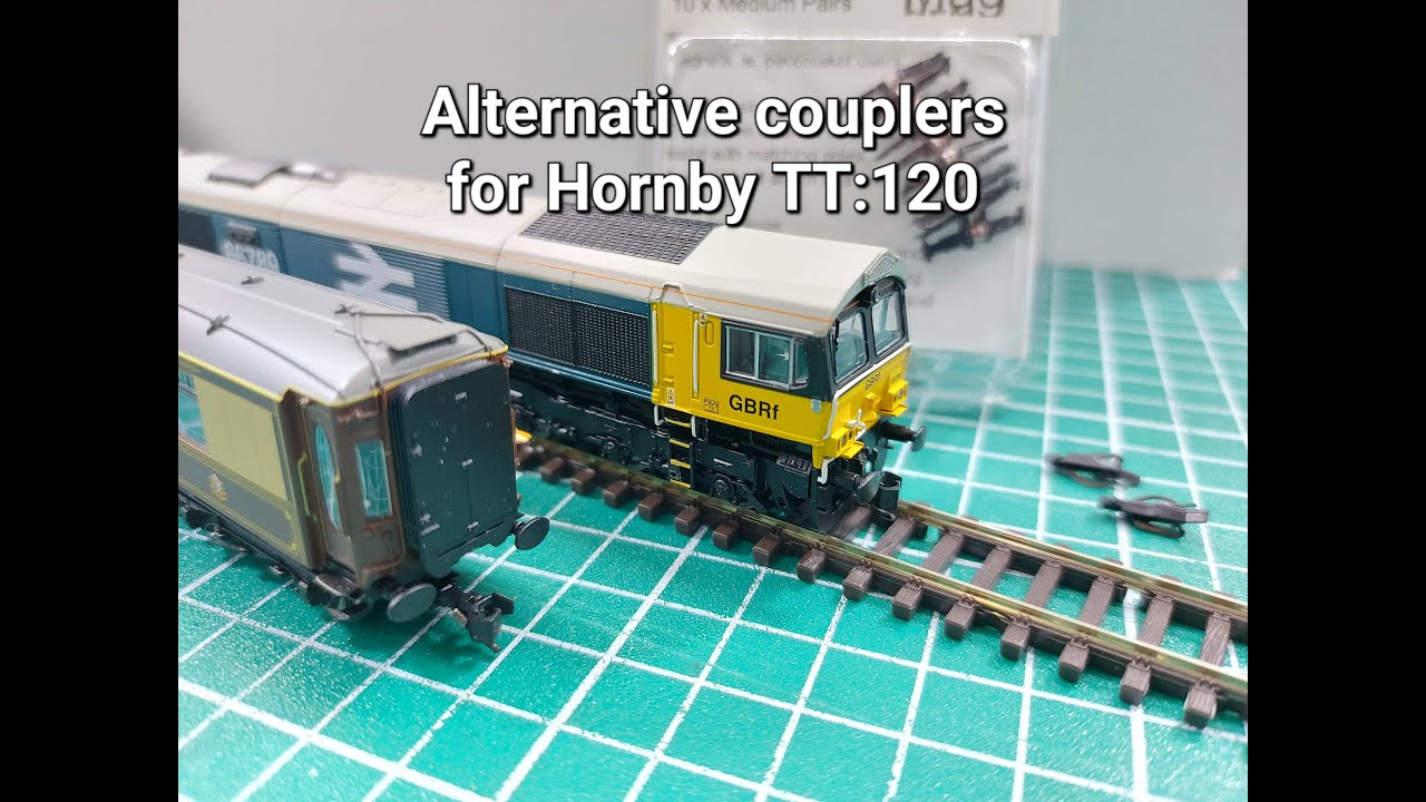 Alternative couplers for Hornby TT:120