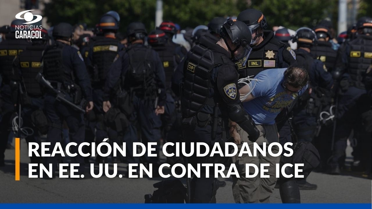 Redadas de ICE reavivan protestas y tensan el debate migratorio en Estados Unidos