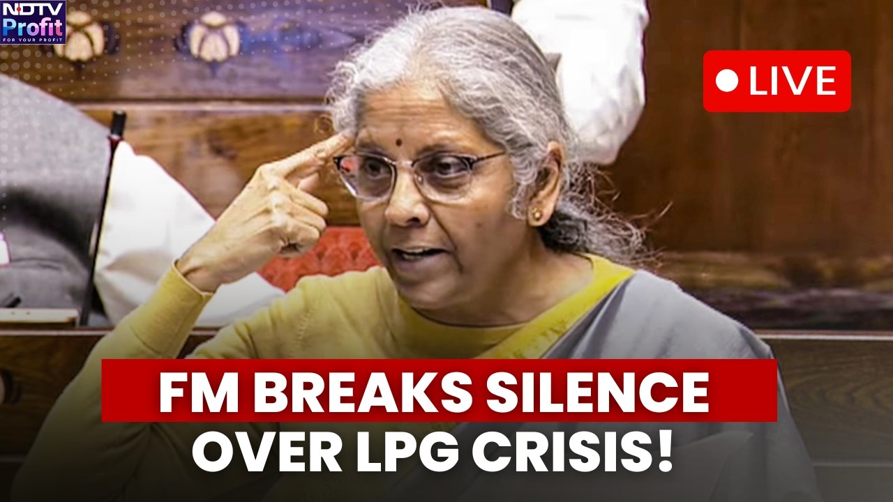 LIVE: FM Nirmala Sitharaman Responds To Opposition's Attack Over LGP Crisis