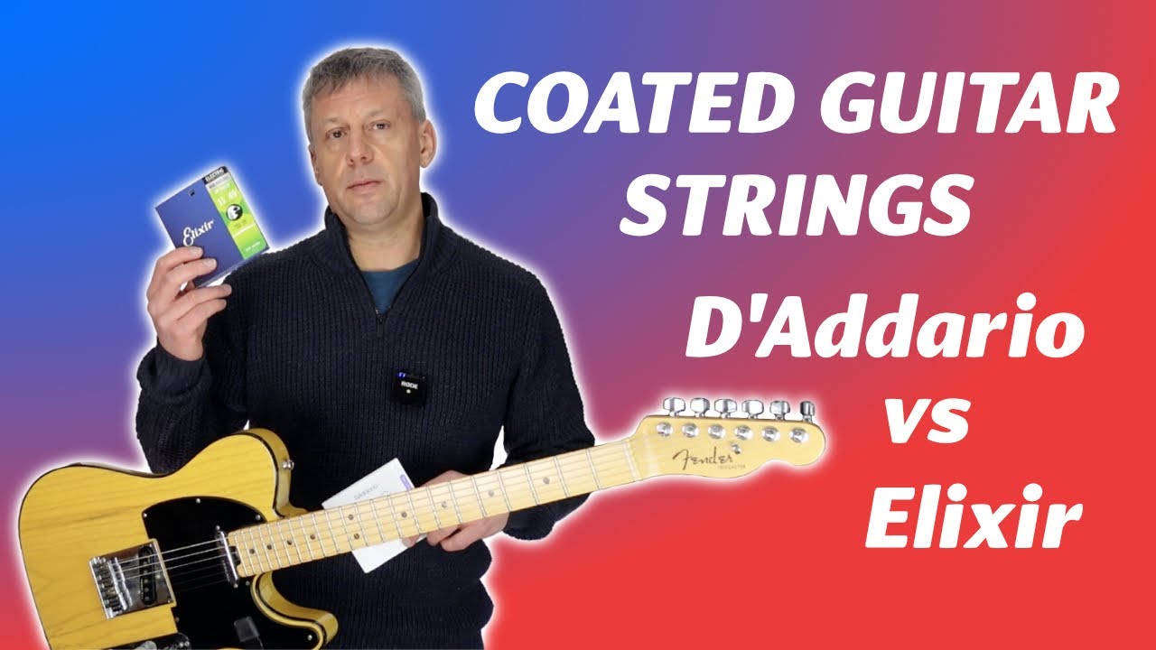D'Addario XS против Elixir Optiweb | Какие гитарные струны с покрытием лучше?