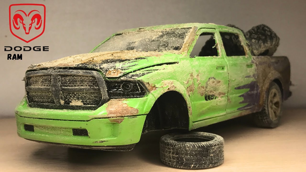 Abandoned Dodge Ram. Crazy Monster Ram restoration