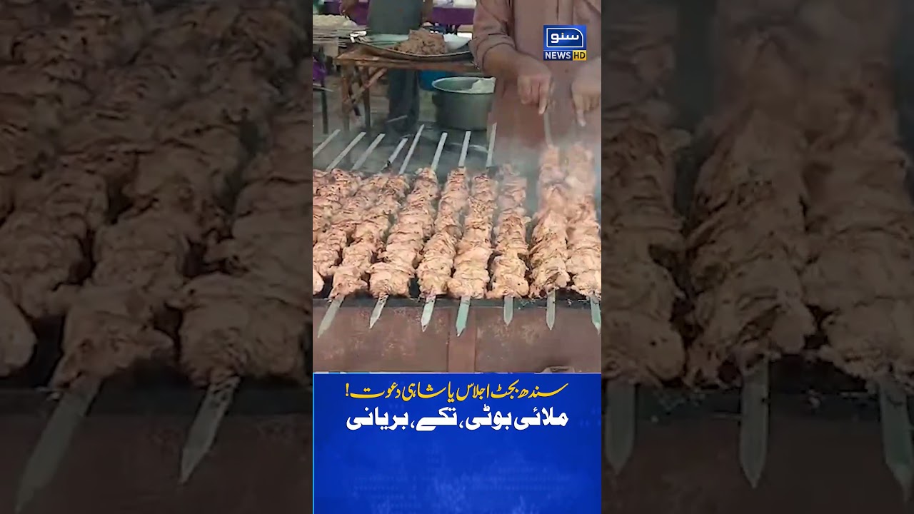 Biryani Tikke Malai Boti for MPAs in Sindh Budget Session #sindh #mpa #biryani