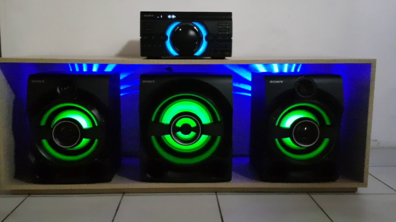Sony MHC-M80D ( Quero descer- remix )