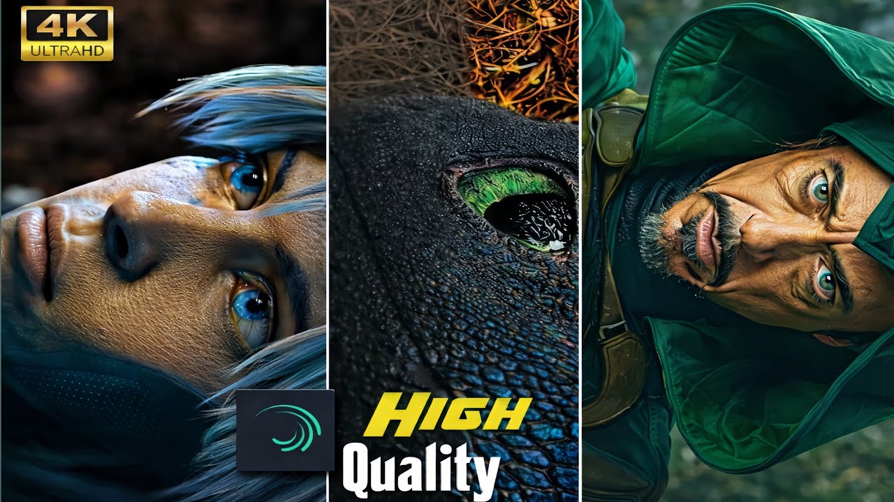 Make Your Videos High Quality Like This 🔥 (Mobile Editing) |  Alight Motion (Easy Trick)