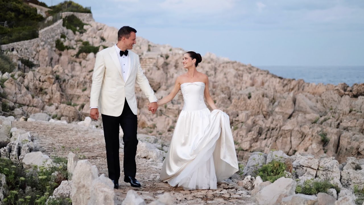 J & B | Grand-Hotel du Cap-Ferrat, A Four Seasons Hotel Wedding in France, Emma Beaumont Bride 🤍