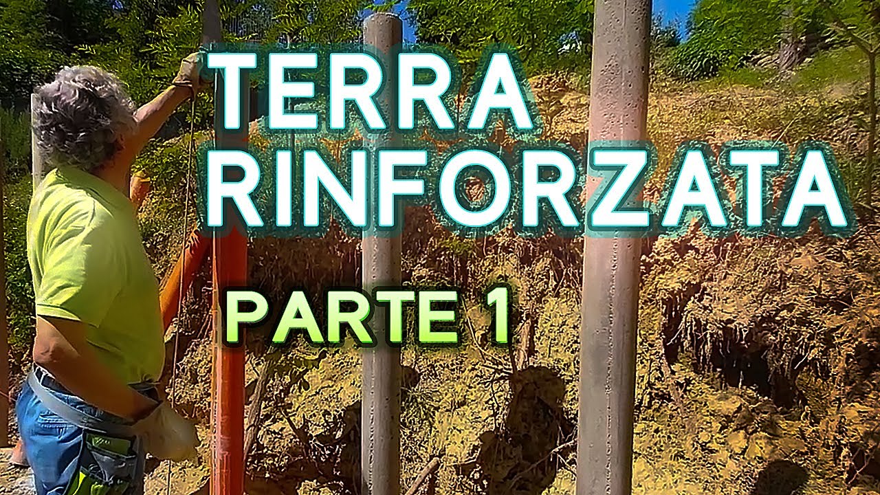 Muro verde di Terra Rinforzata per il Giardino: Prima Parte del Progetto Fai da Te!