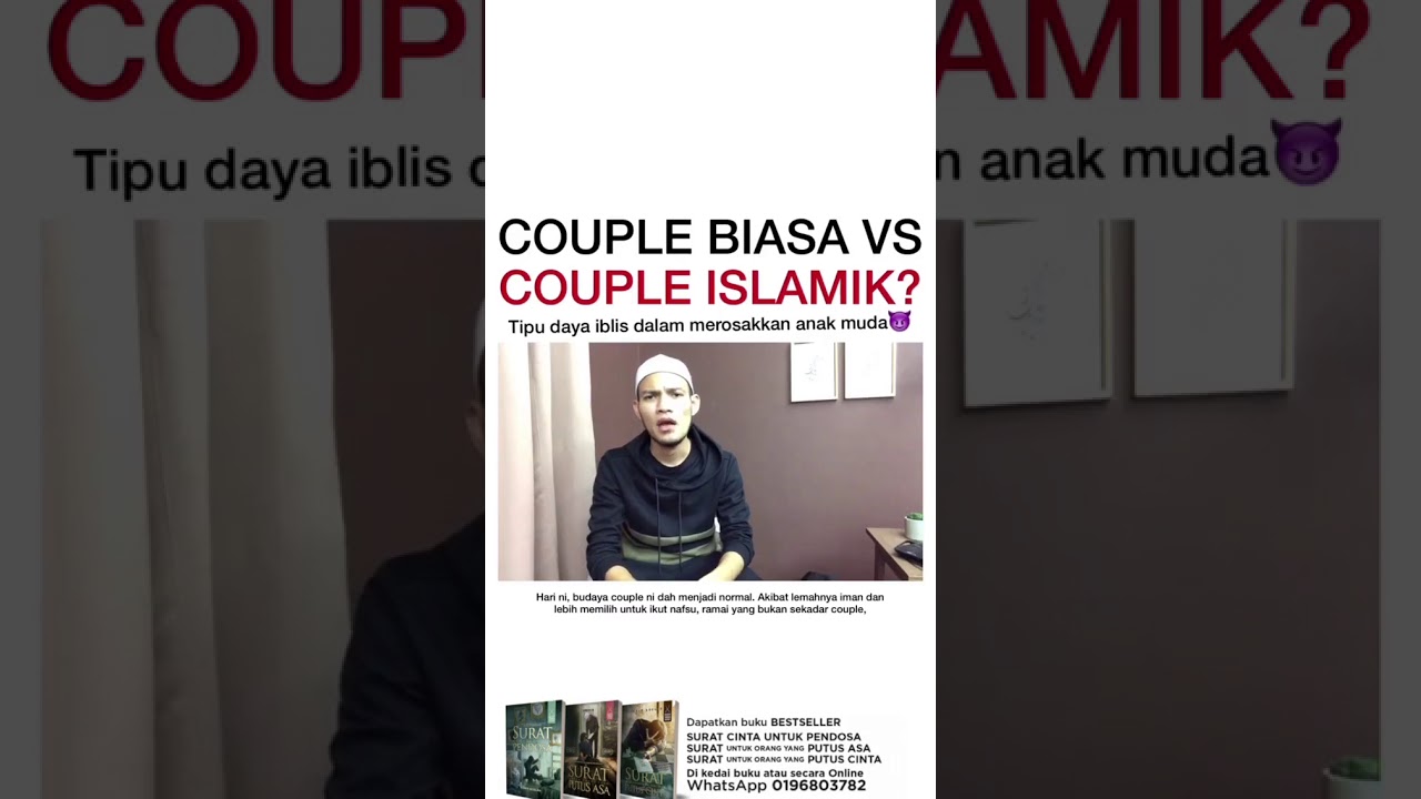 COUPLE BIASA VS COUPLE ISLAMIK?