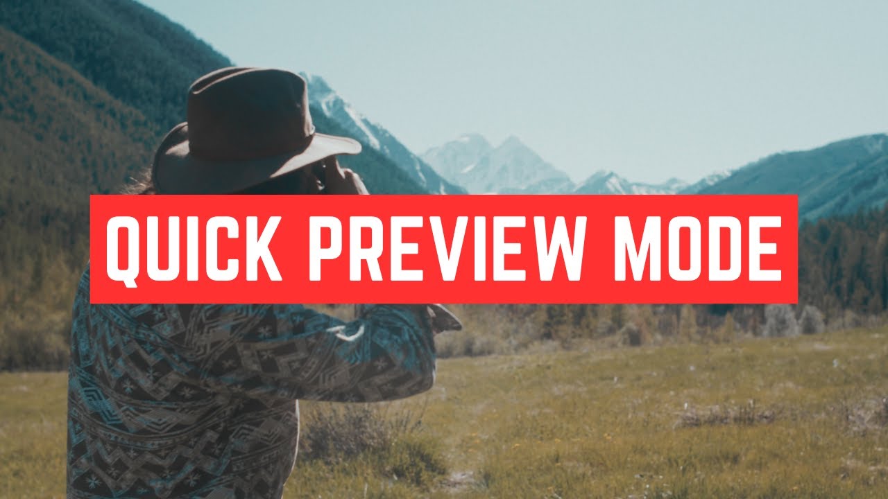 Start Using QUICK PREVIEW Mode in Filmora 13
