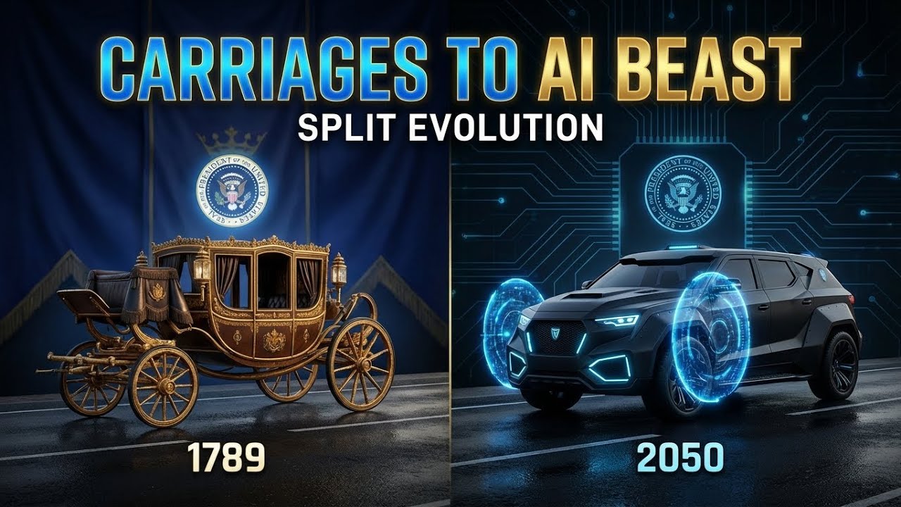 Evolution of Cars (1789–2050) | How America Went From Horse Carriages to AI Cars