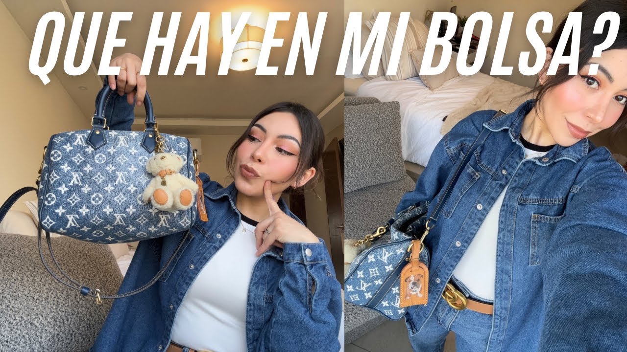 QUE HAY EN MI BOLSA? SPEEDY 25 DENIM 💙