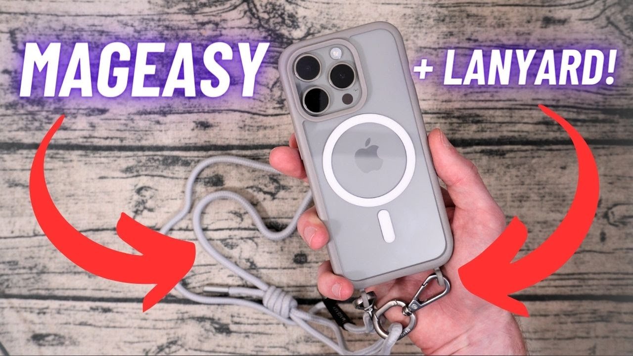 MAGEASY ROAM M + STRAP // iPhone 15 Pro Case Review // Best Lanyard iPhone Case?