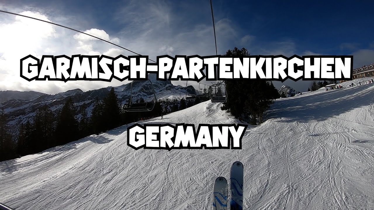 Skiing at Garmish Partenkirchen (Garmisch-Classic), Germany
