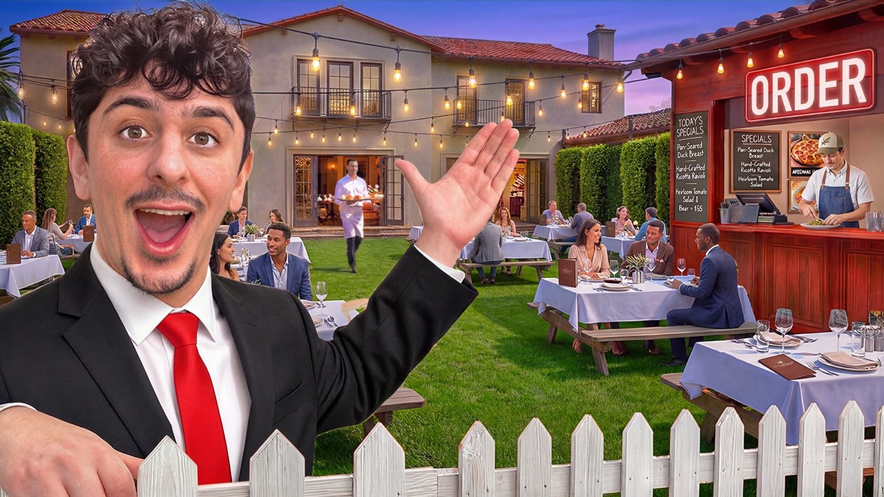 I Ate At SECRET Backyard Restaurants