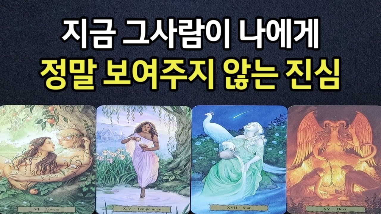 지금 그사람이 나에게 정말 보여주지 않는 진심,지금 나를 향한 리얼 속마음,앞으로 관계흐름,조언드릴께요~(#타로)