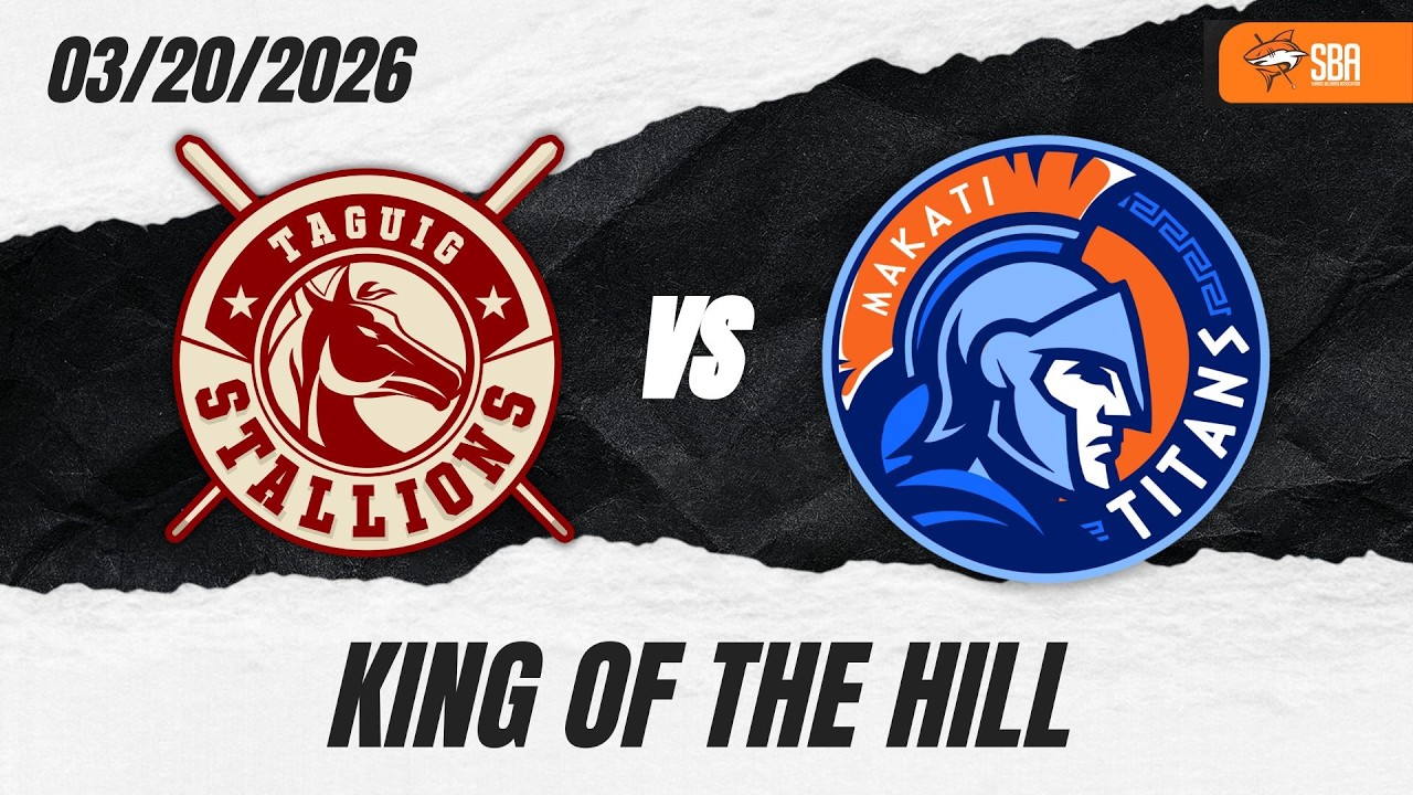 LIVE: TAGUIG STALLIONS vs. MAKATI TITANS | SBA SEASON 2 | March 20, 2026