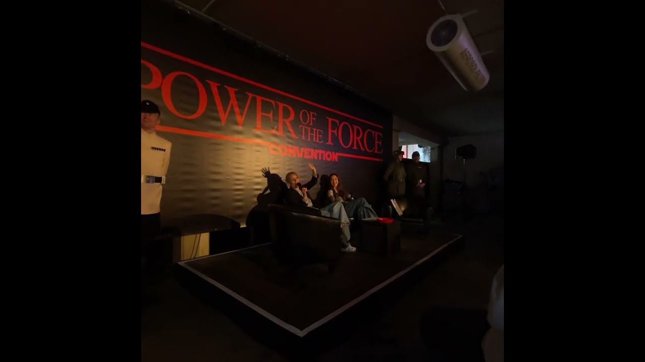 Elizabeth Dulau (Andor) & Denise Gough Interview Power of the Force Convention Cologne May the 4th!