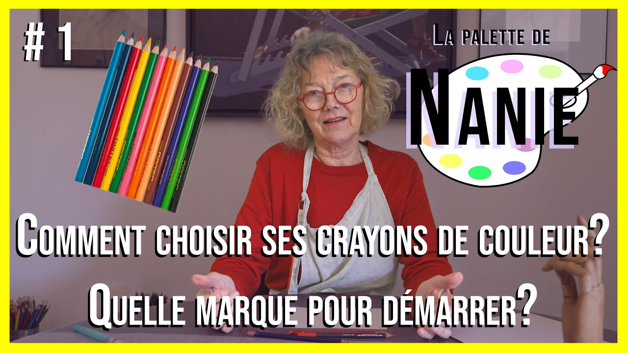 Crayons de couleur : Lesquels choisir? Quelle marque acheter? Mon choix #Partie 1