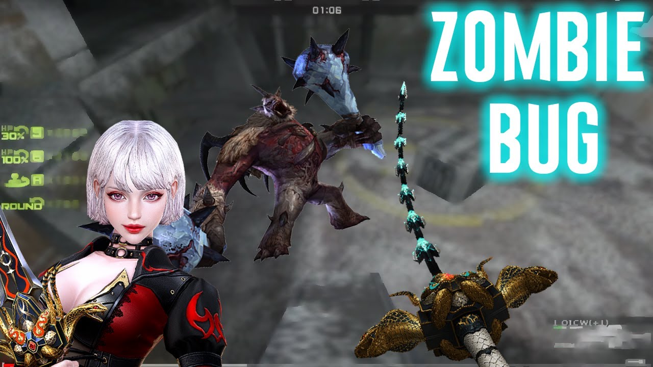 CSO Bug & Trick 2 ALL ZOMBIE SCENARIO Jump with Plain Sword 사복검 蛇腹劍
