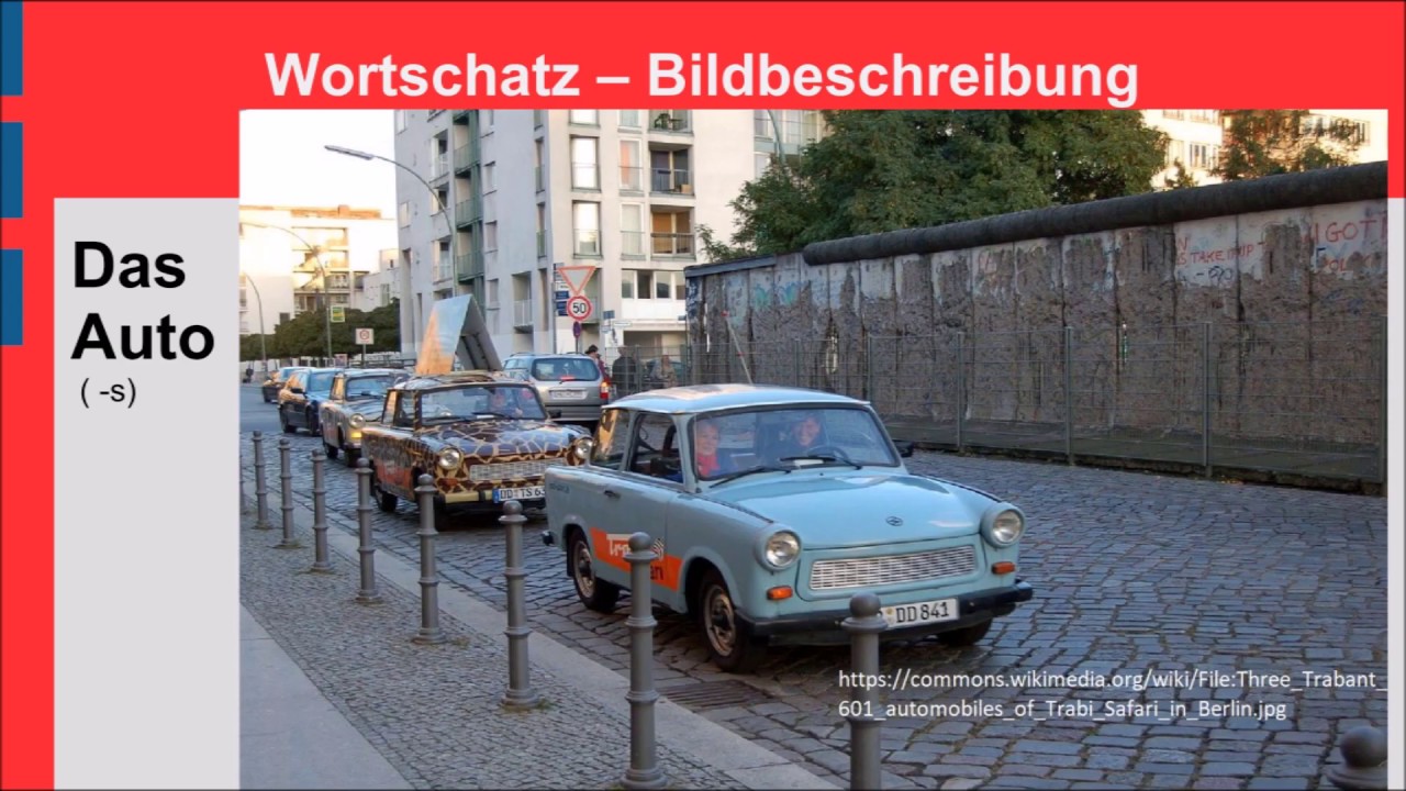 La description d'image en Allemand - III) Le contenu