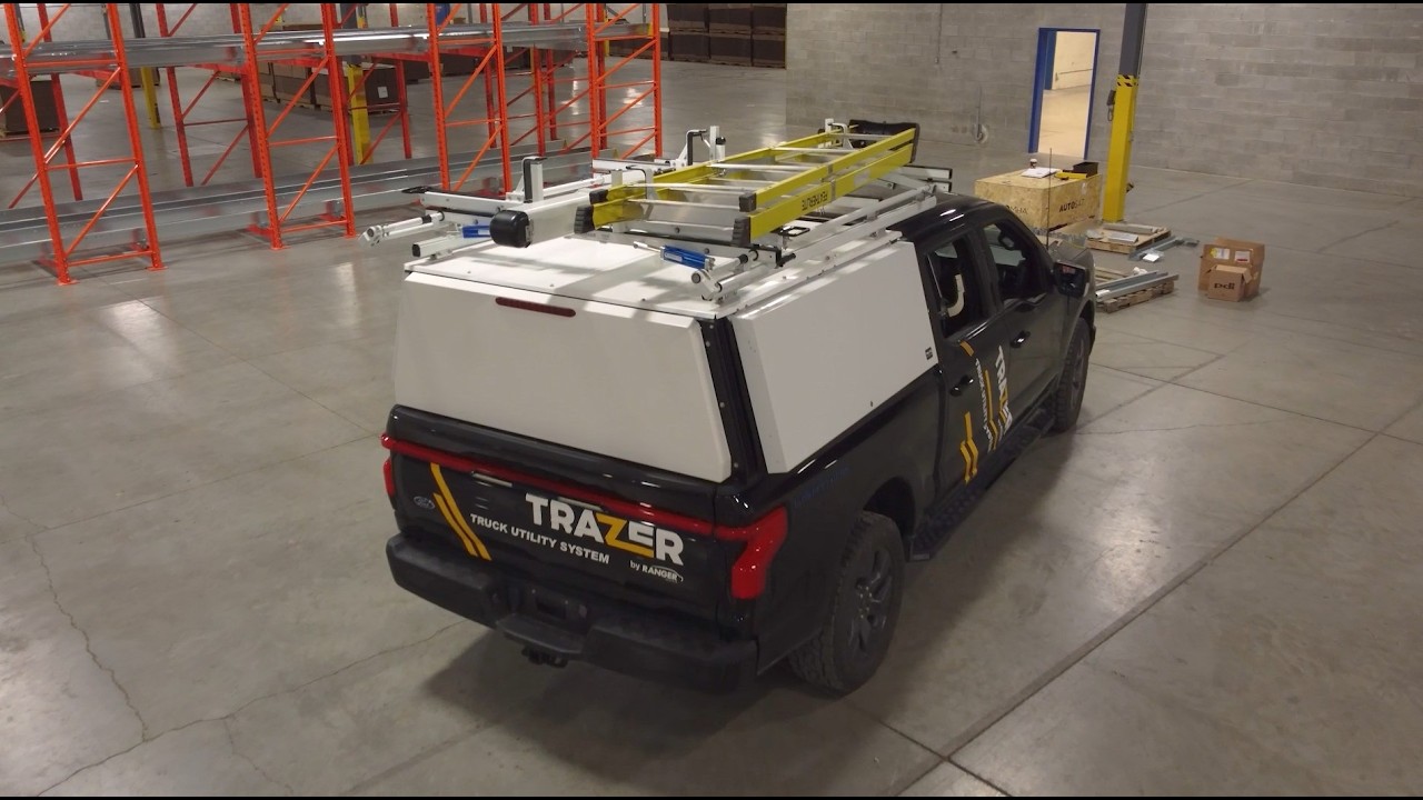 The Full Trazer Truck Utility System in Use