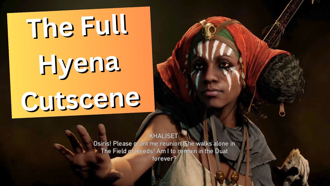 Assassin's Creed Origins | The Hyena (Khaliset) Death Cutscene