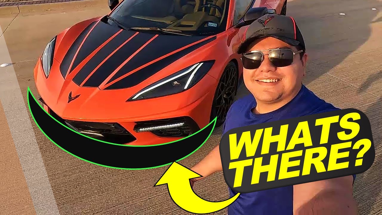 New Front Splitter on my C8! ACS Unbox, Review, & Install!