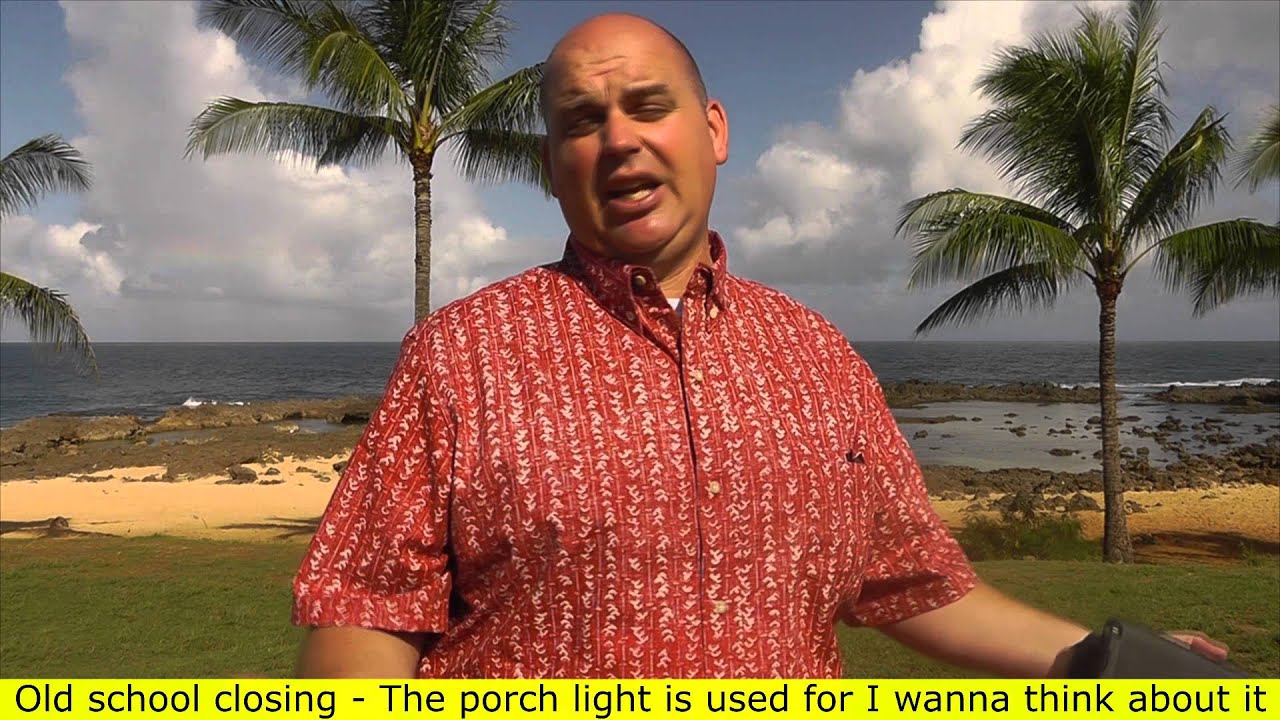 Old school closing techniques - The porch light closing technique (3 of 16) Scott Sylvan Bell