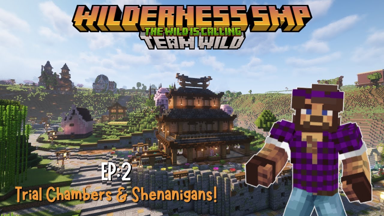 Wilderness SMP S2 EP: 2 | Building, Trial Chambers & Shenanigans! | 1.21 Minecraft Update