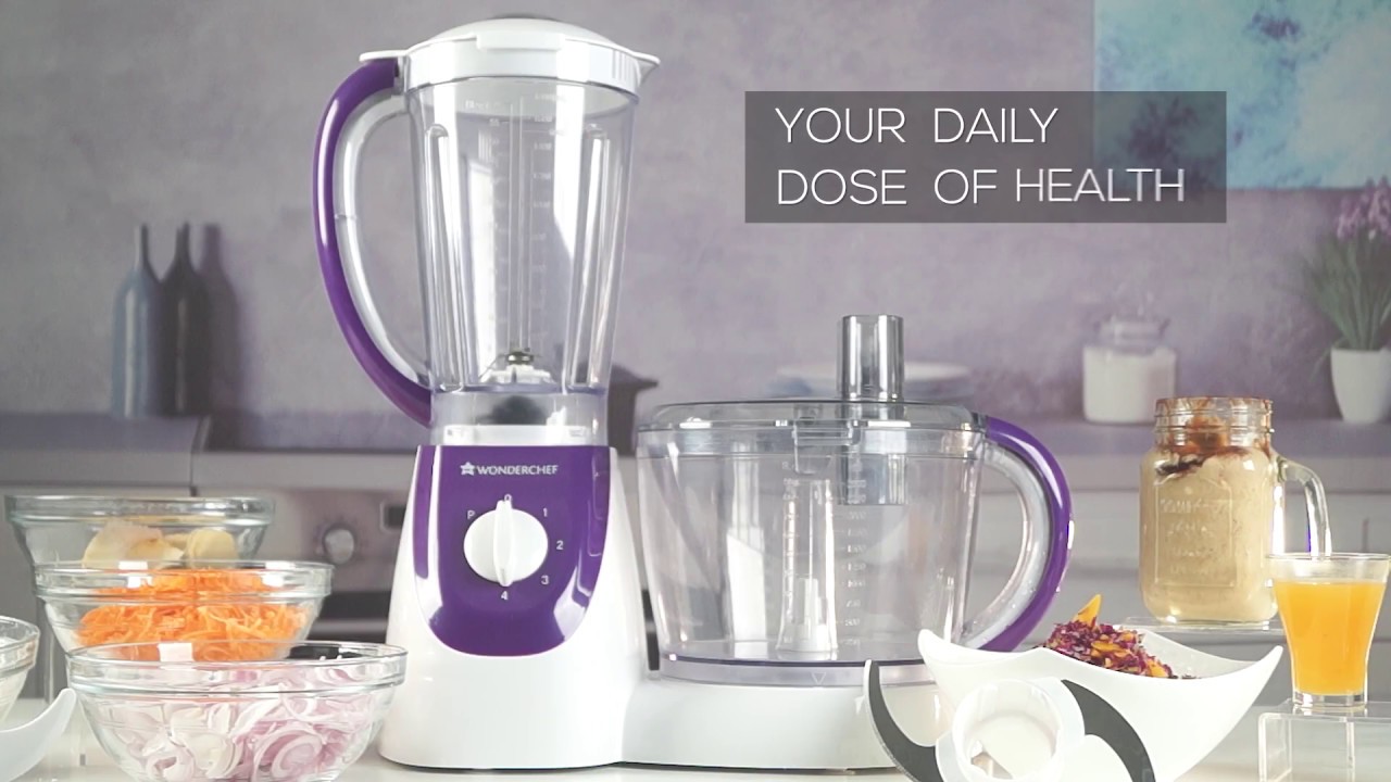 Wonderchef Food Processor with Safety Lock