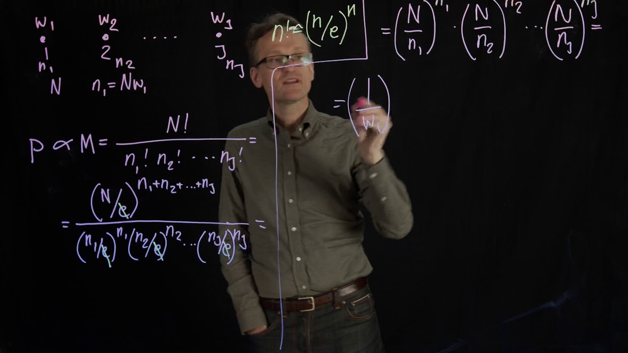 Lecture 04, concept 14: Entropy of systems / states - Shannon entropy