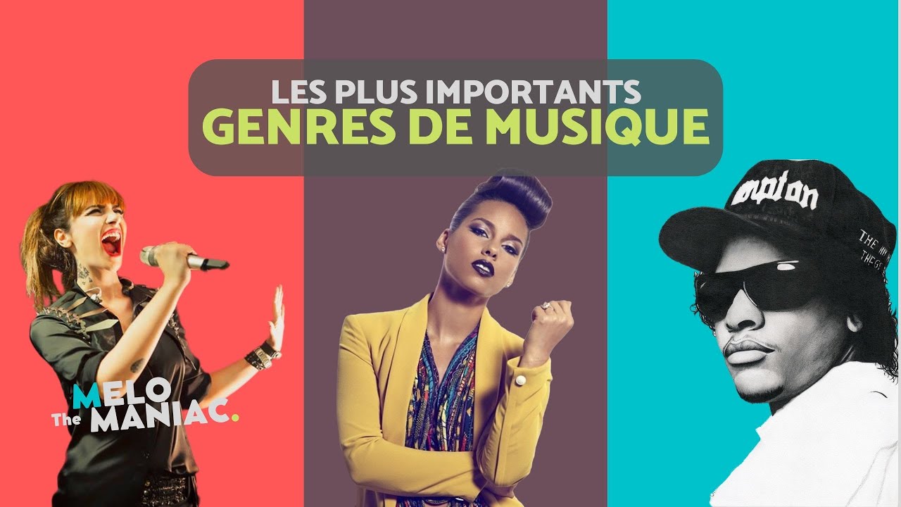 Les Genres de Musique les Plus IMPORTANTS - The MeloMANIAC's Playlist
