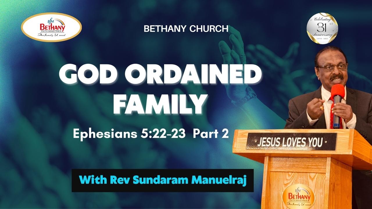 God Ordained Family | Genesis 1| Part 2