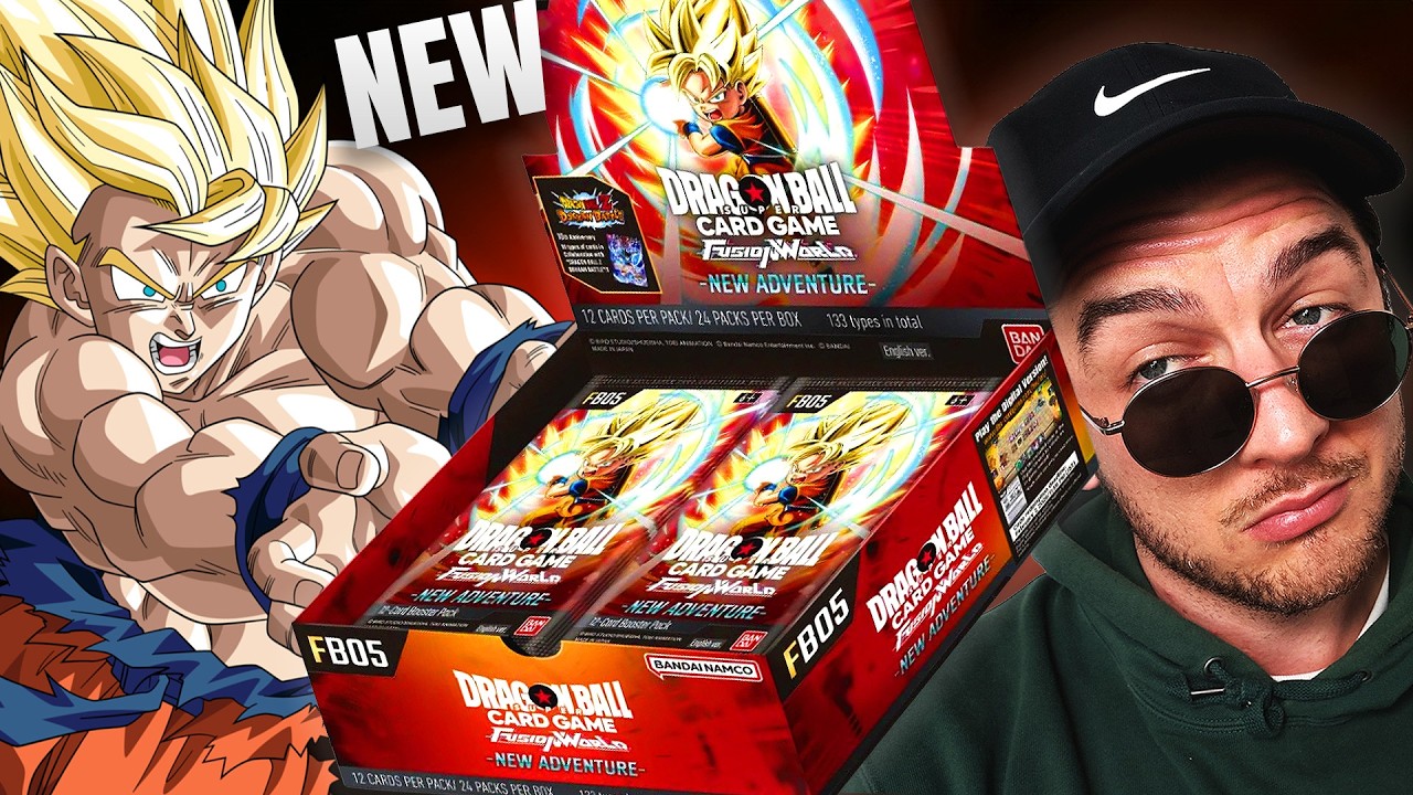 HUGE Dragon Ball FB05 Booster Box! My First Look!