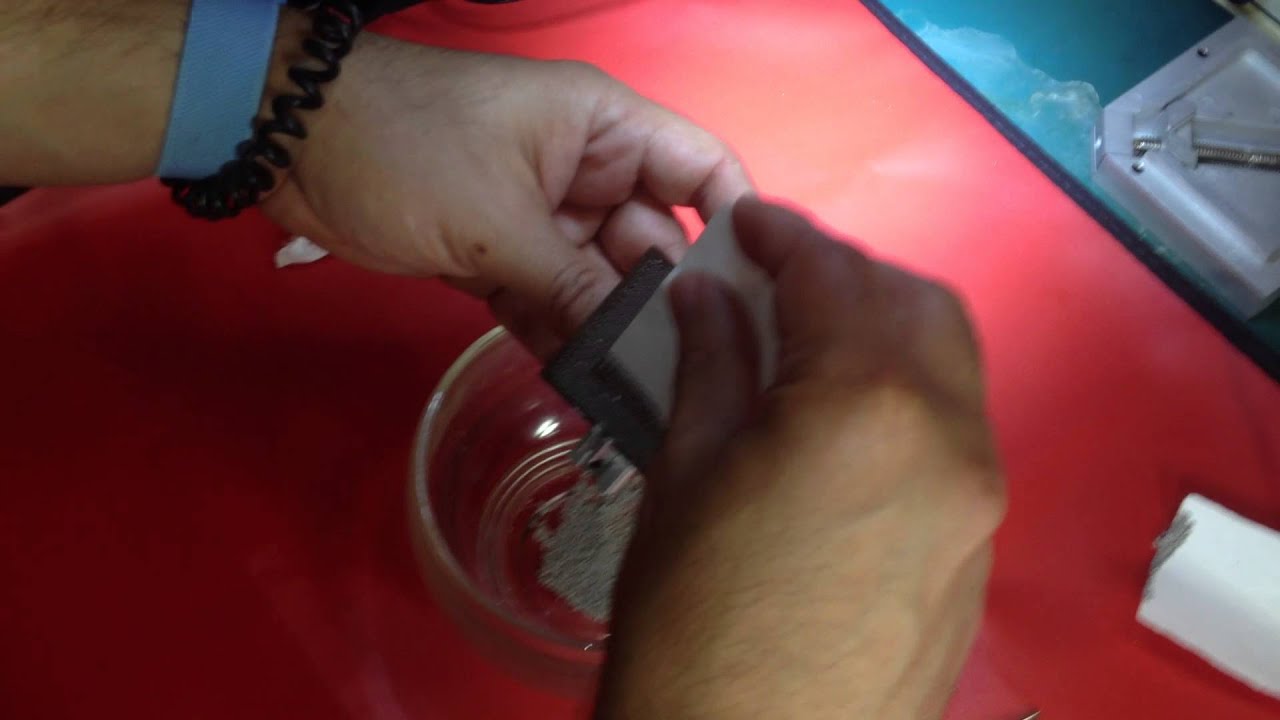 RSX Reball with direct heat stencil Part1