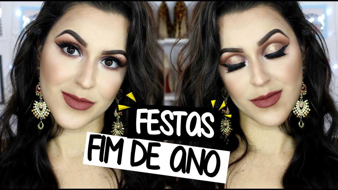 MAQUIAGEM PARA FESTAS DE FIM DE ANO - #SUTODODIA09