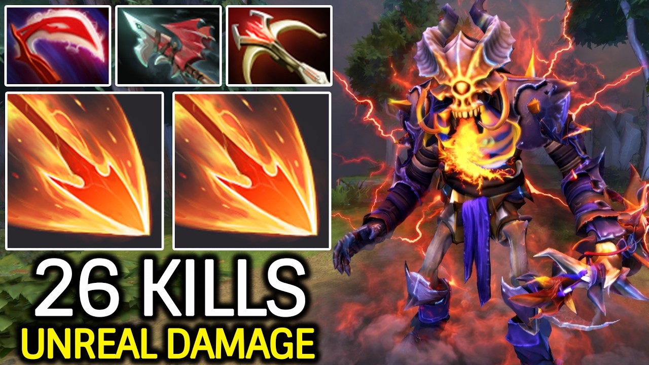 Clinkz Unreal Damage – Full Physical Build Megacreeps Comeback Dota 2
