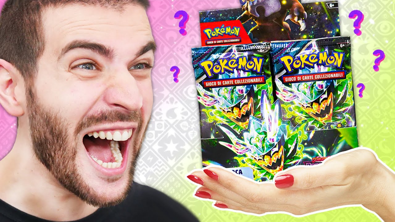 APRO IL NUOVO BOX DA 36 BUSTINE POKEMON CREPUSCOLO MASCHERATO!